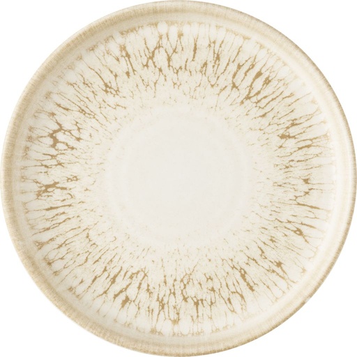 [510643] Bord plat 15.7cm h 2.0cm Inked Lumé  natural Churchill