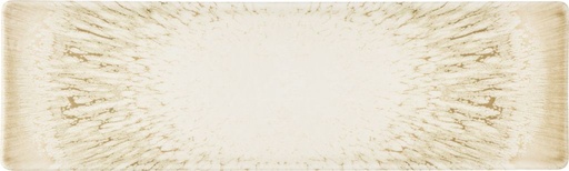 [510646] Schaal rechthoek 29.5cm x 8.8cm Inked Lumé  Natural Churchill