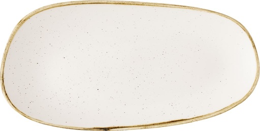[510657] Schaal rechthoek 30.0cm x 15.0cm Stonecast Barley White Churchill