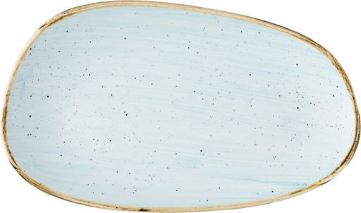 [510665] Schaal rechthoek 22.0cm x 13.0cm Stonecast Duck Egg Churchill