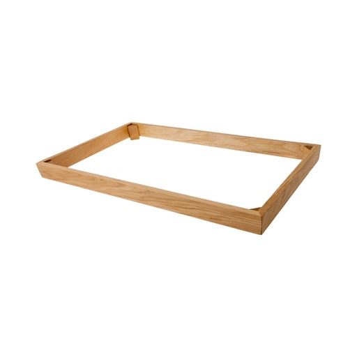 [510719] Opzetstuk voor Houten tray 1/1 gn Oak Natural Crate Joy Buffet