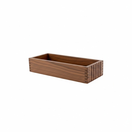 [510722] Houten tray 1/4 gn Walnut Sylvan Joy Buffet