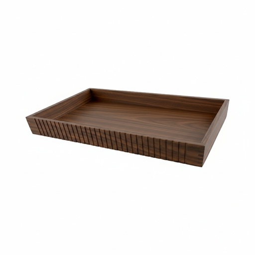 [510738] Houten tray 1/1 gn Walnut Sylvan Joy Buffet