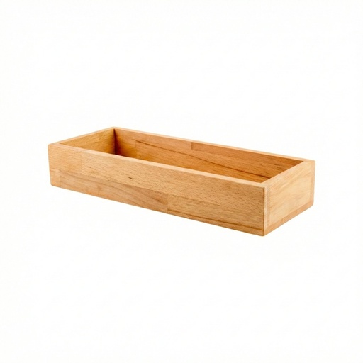 [510744] Houten tray 1/4 gn Beech Natural Sylvan Joy Buffet