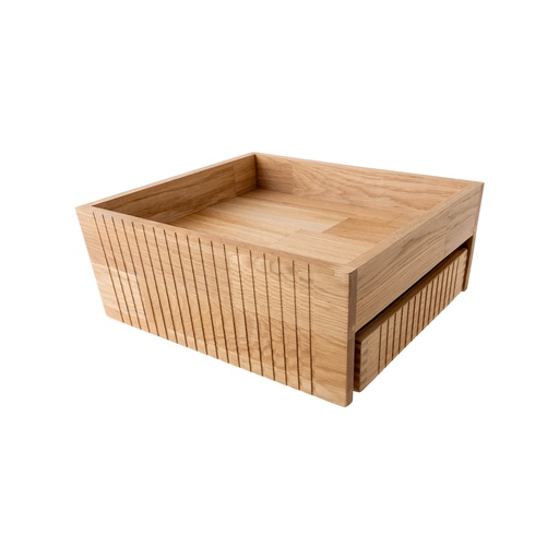 [510745] Buffet verhoger met lade mogelijkheid 33.9x30.4x16.0cm Oak Natural Sylvan Joy Buffet
