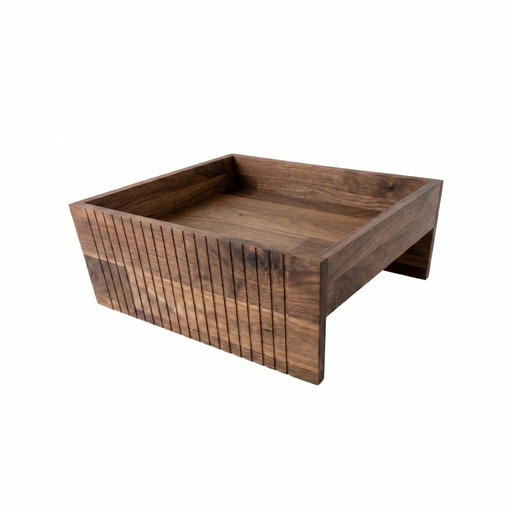 [510746] Buffet verhoger met lade mogelijkheid 33.9x30.4x16.0cm Walnut Sylvan Joy Buffet