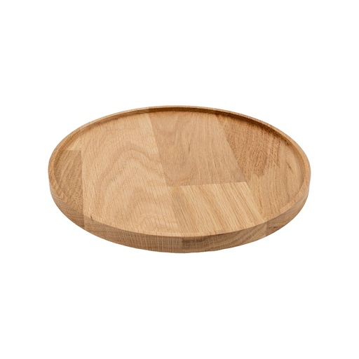 [510766] Taartplateau rond 27.5cm Oak Natural Circus Joy Buffet