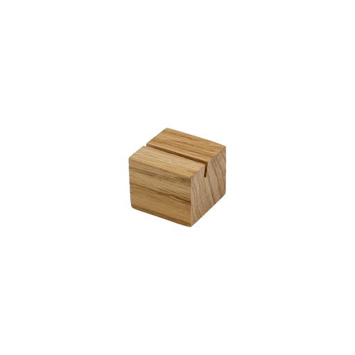 [510792] Buffet menuhouder 4.0x4.0x4.0cm Oak Natural Essentials Joy Buffet