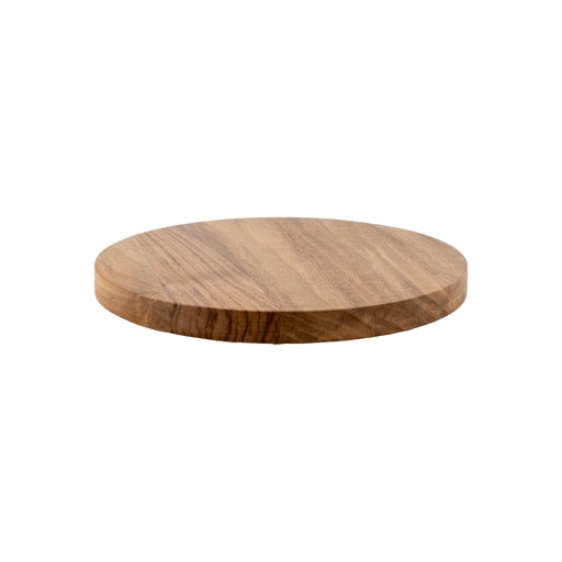 [510804] Serveerplateau rond 21.8cm Walnut Elysian Joy Buffet