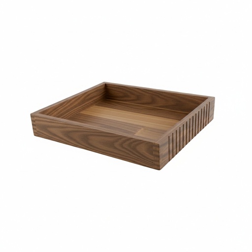 [510808] Serveerplateau met houder 32.5cm Walnut Elysian Joy Buffet