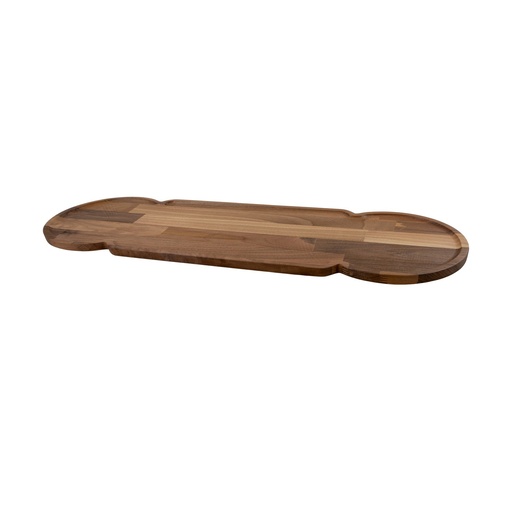[510810] Houten plank rechthoek 70.0x22.0x1.8cm Walnut Elysian Joy Buffet