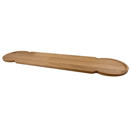 [510811] Houten plank rechthoek 90.0x22.0x1.8cm Oak Natural Elysian Joy Buffet