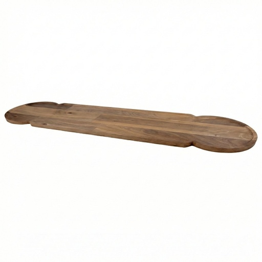 [510812] Houten plank rechthoek 90.0x22.0x1.8cm Walnut Elysian Joy Buffet