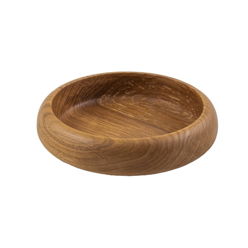 [510831] Kom 21.0x5.0cm Oak Natural Bowls Walled Joy Buffet