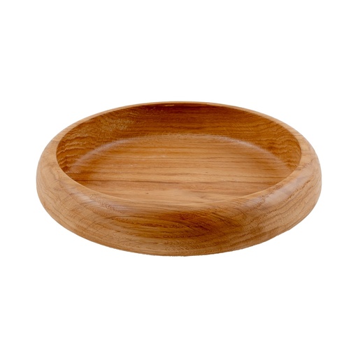 [510832] Kom 24.0x5.0cm Oak Natural Bowls Walled Joy Buffet