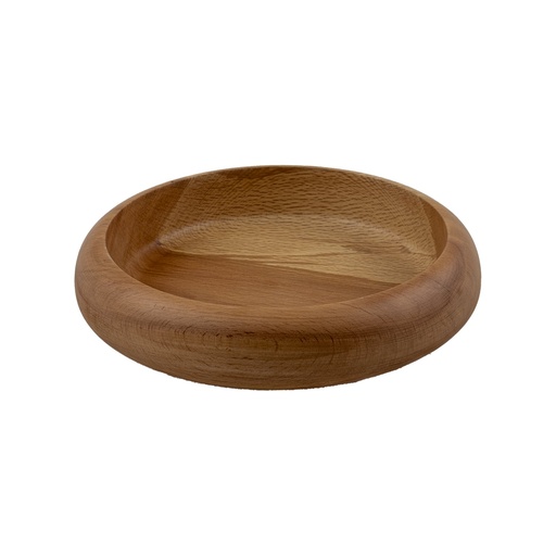 [510836] Kom 18.0x5.0cm Beech Natural Bowls Walled Joy Buffet