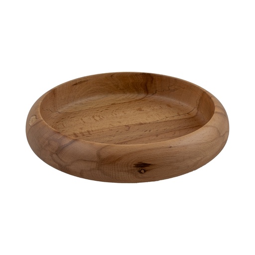[510838] Kom 24.0x5.0cm Beech Natural Bowls Walled Joy Buffet