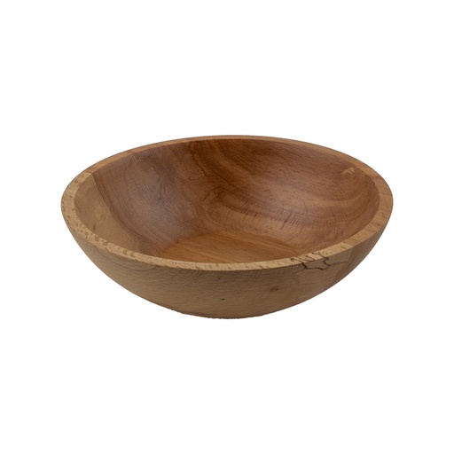 [510846] Kom 24.0x7.0cm Beech Natural Bowl Joy Buffet