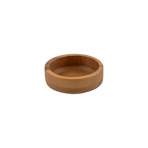 [510855] Kom 9.0x3.5cm Beech Natural Bowls Mini Walled Joy Buffet