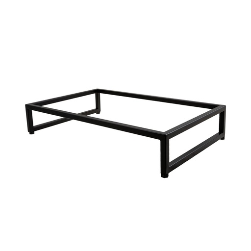 [510892] Buffetverhoger 32.5x53.0x11.0cm Metal Black Modus Joy Buffet