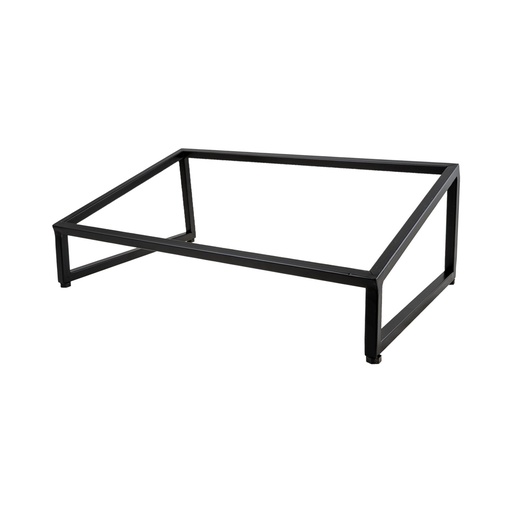 [510896] Buffetverhoger schuin 32.5x53.0x19.5cm Metal Black Modus Joy Buffet