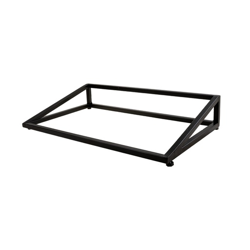 [510897] Buffetverhoger schuin 32.5x53.0x11.0cm Metal Black Modus Joy Buffet