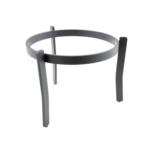 [510899] Buffetverhoger rond 22.0x20.0cm Metal Black Elysian Joy Buffet