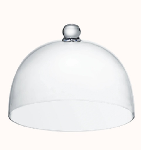 [510922] Stolp/cloche 26.0x18.0cm Transparant Circus Joy Buffet