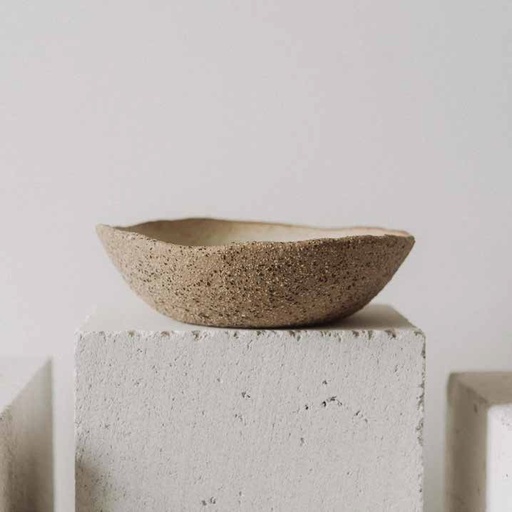 [510988] Kom 19.0x6.0cm Terrazzo Aarde Poemi