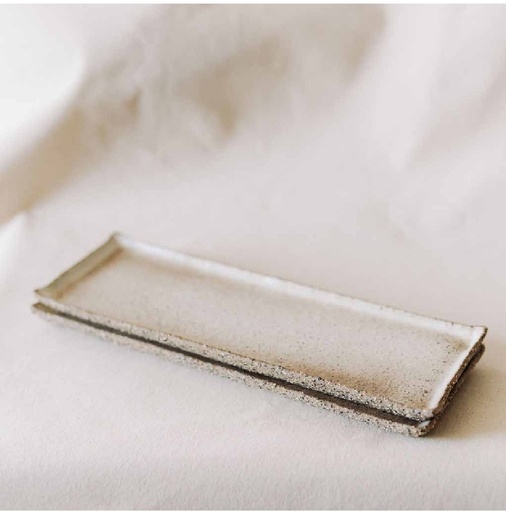 [511026] Schaal rechthoek 10.5x33.0x1.5cm Sushi Wa Poemi