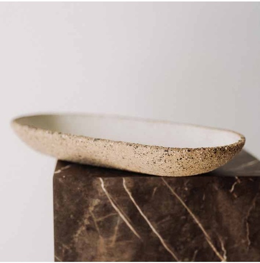 [511028] Schaal ovaal 14.0x28.0x4.5cm Sashimi Wa Poemi