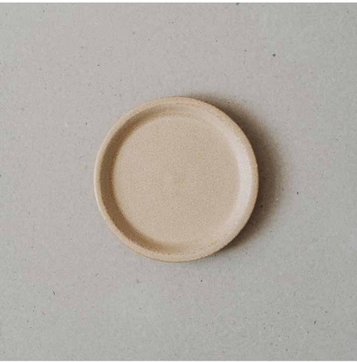 [511163] Bord walled 11.0x2.0cm Beige The Plates Poemi