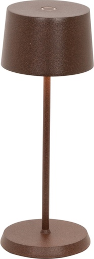 [53524] Tafellamp Led 20.0cm Olivia Micro Rust