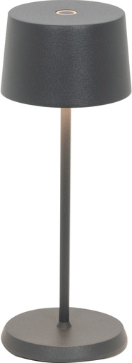 [53523] Tafellamp Led 20.0cm Olivia Micro Grey