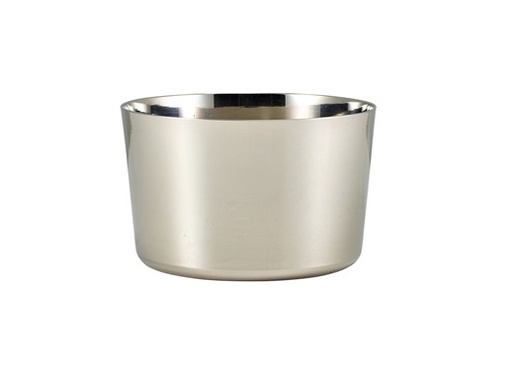 [48100] Serveerbeker mat RVS 8cm 