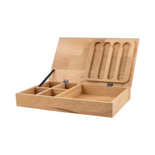 [511172] Box 40.0x26.0x7.0cm koffie supplies Suite Oak Joy Buffet