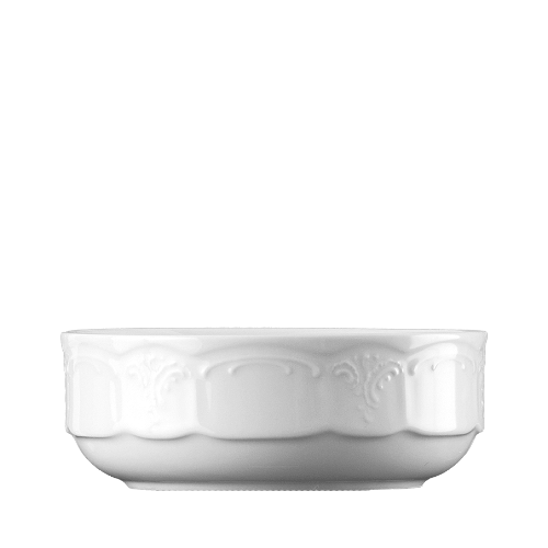 [59231] Kom/schaaltje 12.0cm Bellevue wit