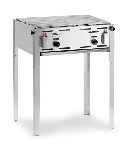 [511216] Grill-Master Maxi inclusief bakplaat en rooster Hendi