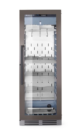 [511270] Dry aging kast zwart 352 l 230V 170W Hendi