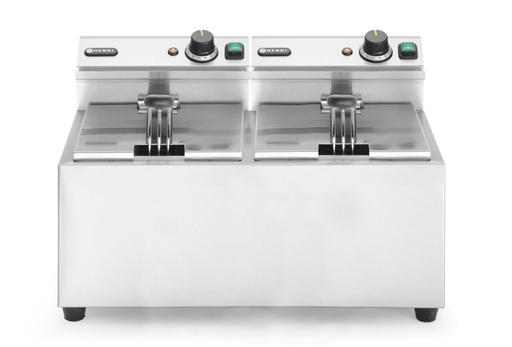 [511279] Friteuse Profi Line 2x8 l 230V 2x3500W Hendi