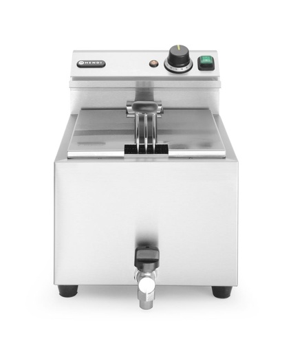 [511301] Friteuse Profi Line 8 l met kraan 230V 3500W Hendi