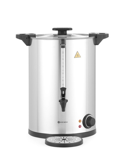 [511320] Warme dranken ketel 17 l dubbelwandig 230V 2500W Hendi
