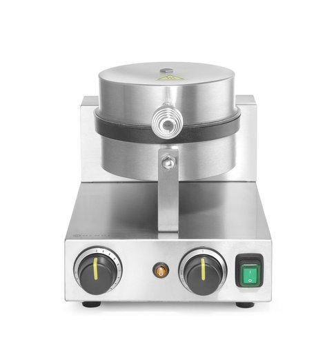 [511347] Wafelmaker rond 190 mm 230V 1000W Hendi