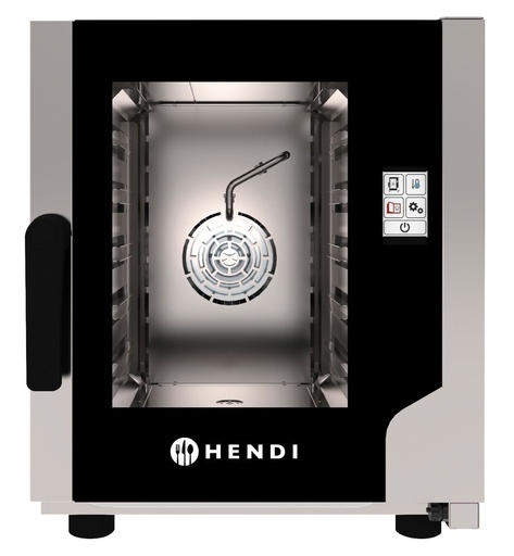 [511355] Hetelucht stoomoven Contact 5x GN 2/3 230V 3200W Hendi