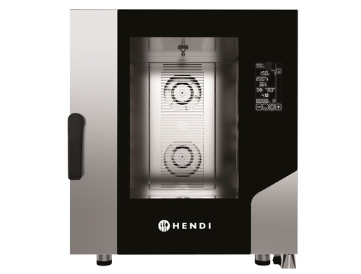 [511356] Hetelucht stoomoven Contact 7x GN 1/1 400V 10400W Hendi
