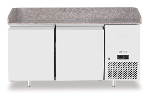 [511363] Pizzakoelwerkbank 250 l werkblad graniet Hendi