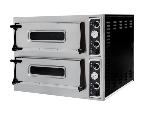 [511428] Pizza Oven Basic 44 - 2 kamers 400V 9400W Hendi