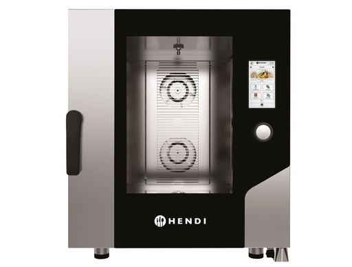 [511446] Hetelucht stoomoven TOUCH 7x GN 1/1 Hendi