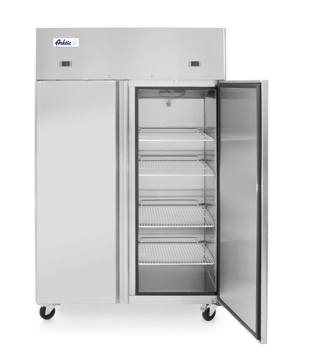 [511496] Koelkast en vrieskast Profi Line 420 l + 420 l 230V 870W Hendi