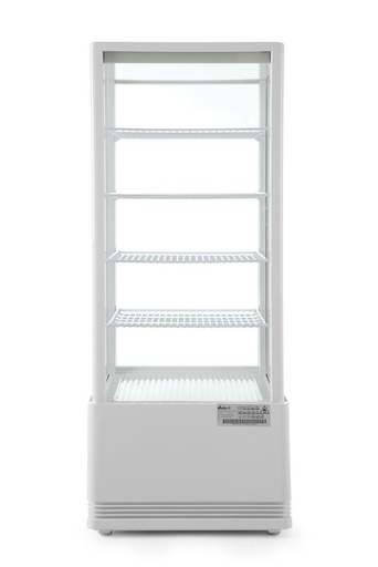 [511517] Koelvitrinekast wit 98 l 230V 210W Hendi